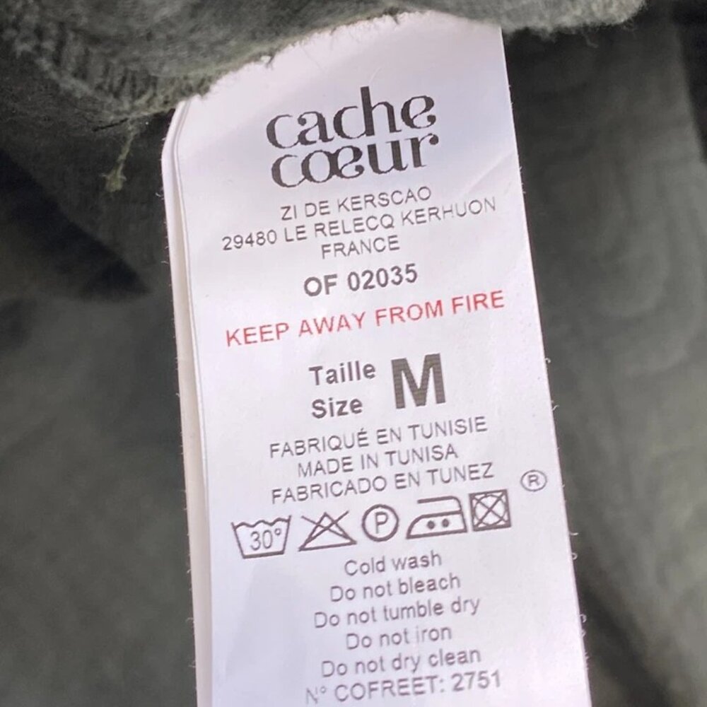 Cache Coeur Green Fit & Flare Mini Dress – Size M - Picture 2 of 13